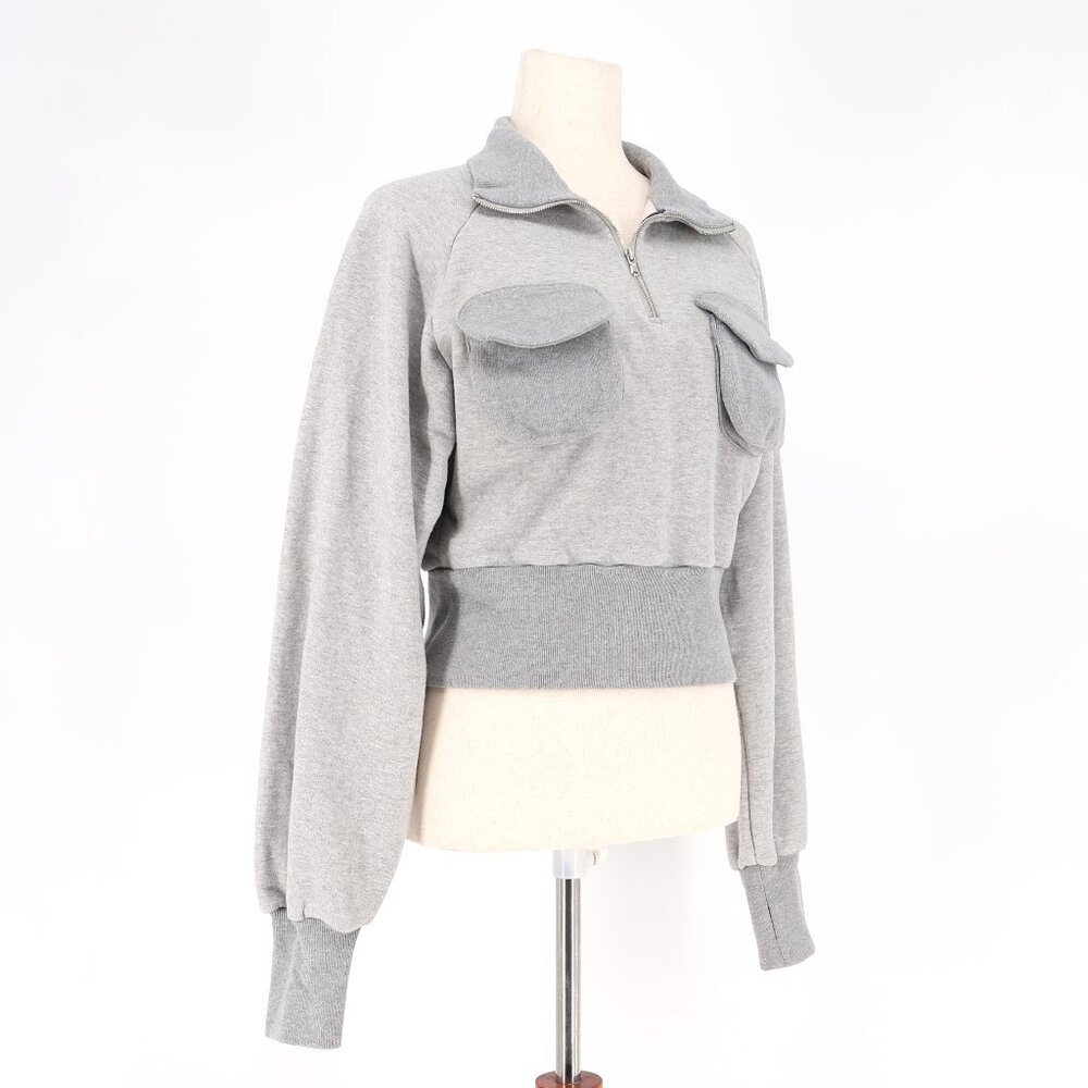 ORSEUND IRIS Le Sport Pullover Heather Gray Size S - Picture 6 of 12